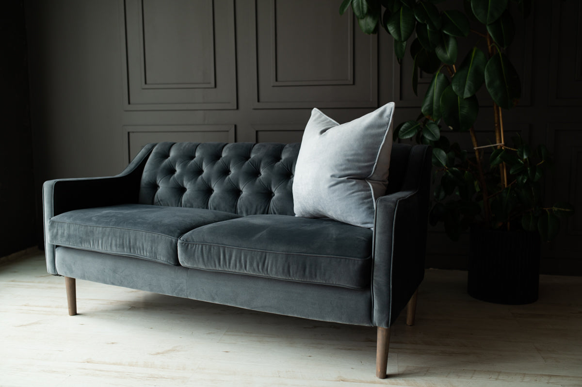 Dekoro pagalvė Velvet Baby Blue Grey