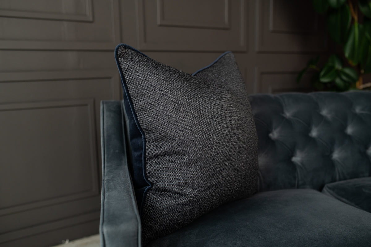 Decorative pillow Plume Midnight